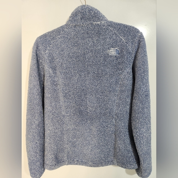 Womens North Face Blue Fleece Jacket, Size Medium - Picture 4 of 6